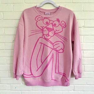 Pink Panther Graphic Sweatshirt, SZ S EUC